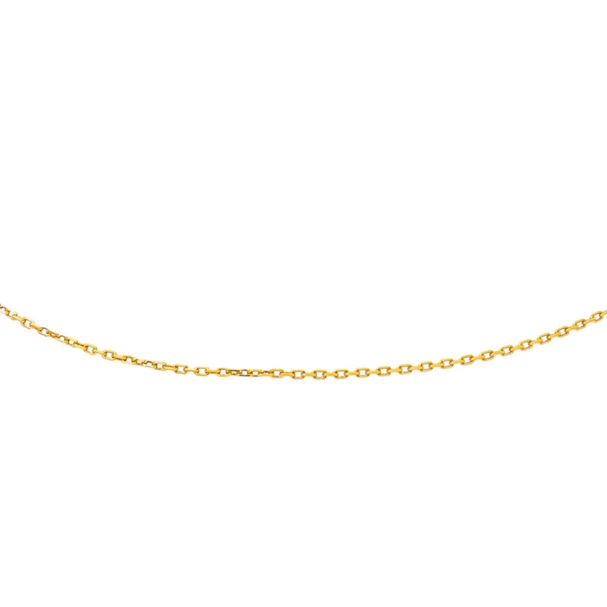 Collier maille Forçat Or jaune - Castafiore