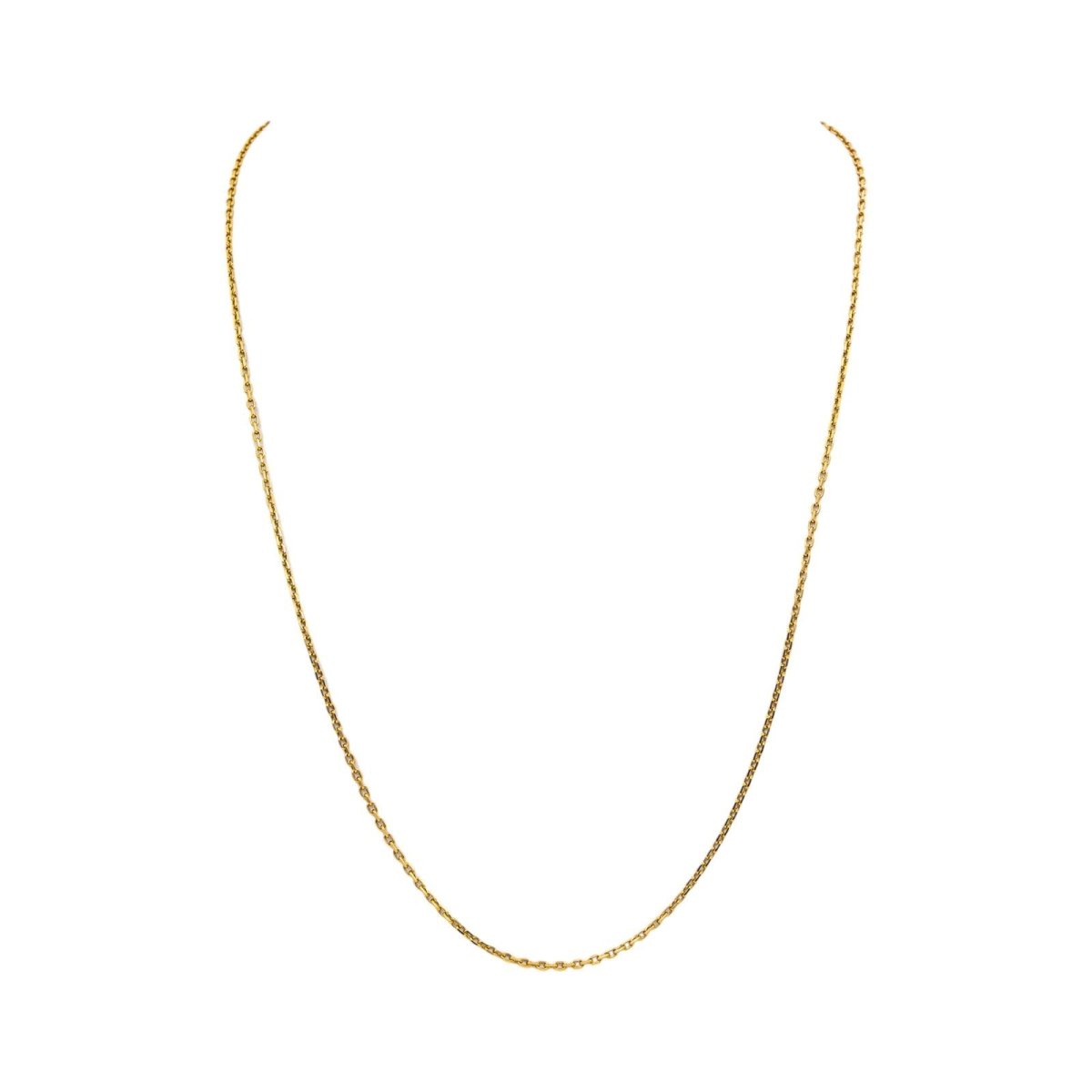 Collier Maille forçat Or jaune - Castafiore
