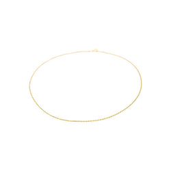 Collier maille Forçat Or jaune - Castafiore