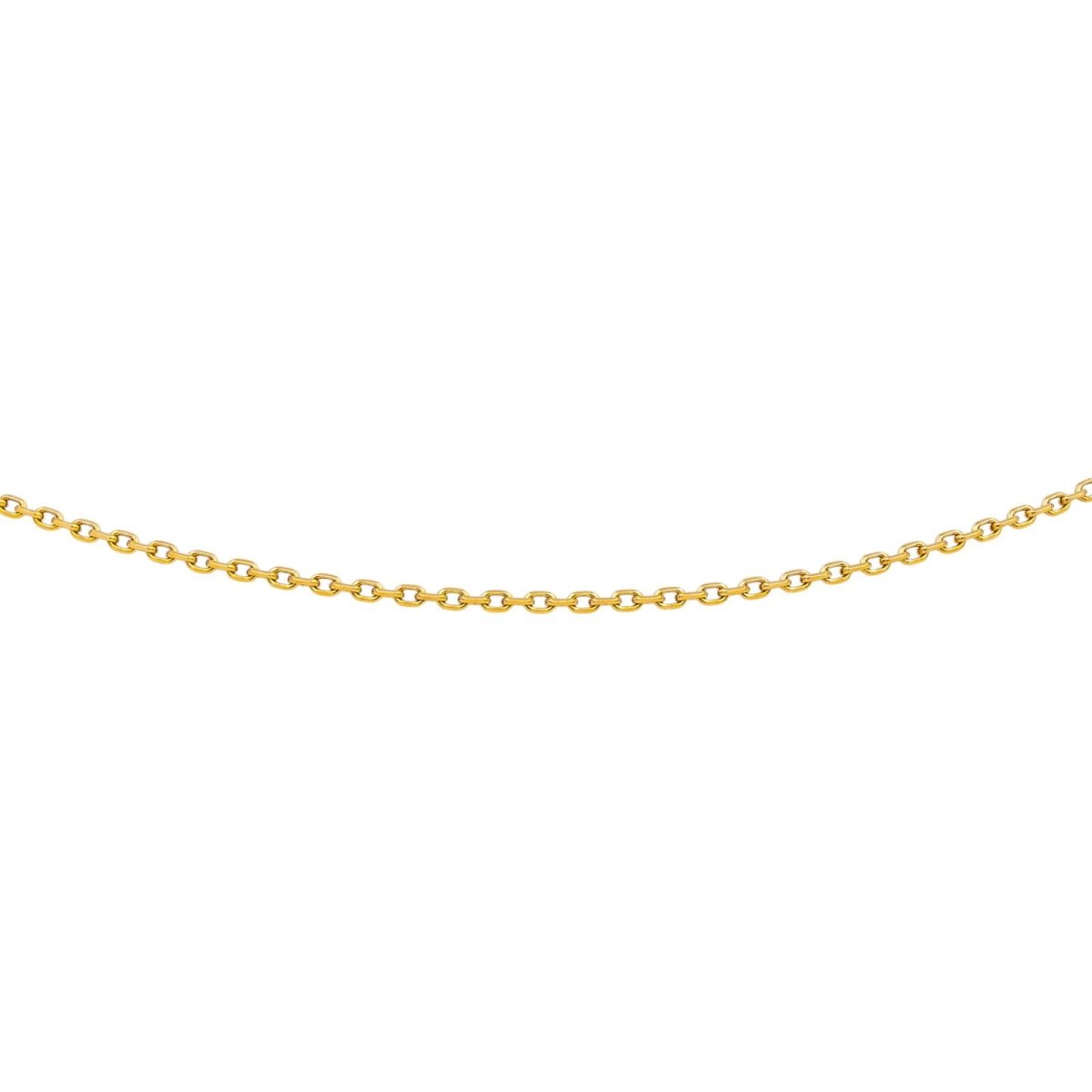 Collier Maille forçat Or jaune - Castafiore