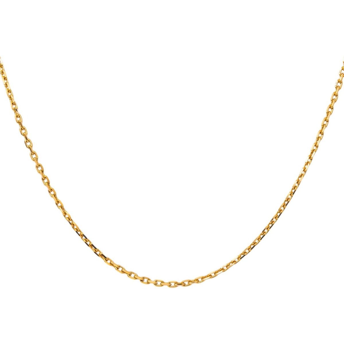 Collier Maille forçat Or jaune - Castafiore
