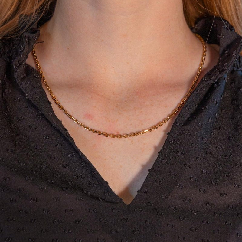 Collier Maille Forçat Or jaune - Castafiore