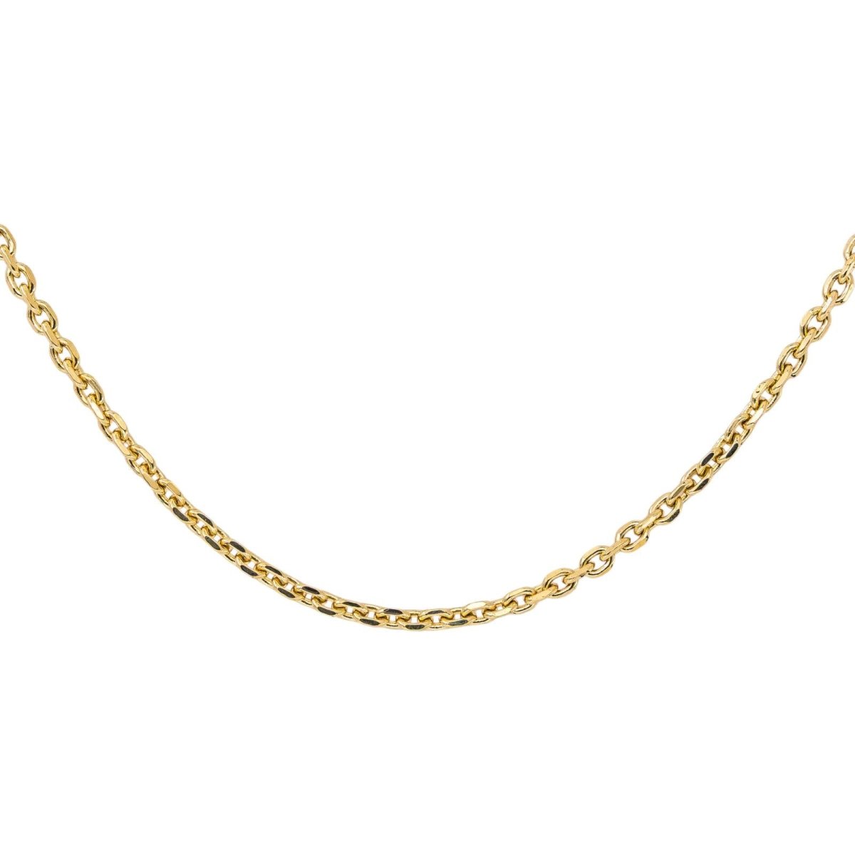 Collier Maille Forçat Or jaune - Castafiore