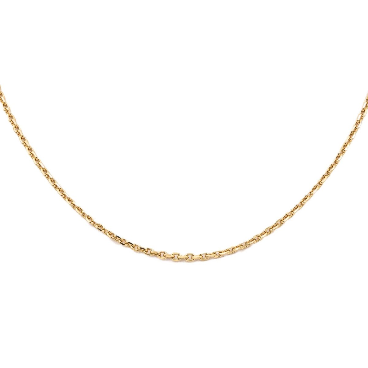 Collier Maille forçat Or jaune - Castafiore