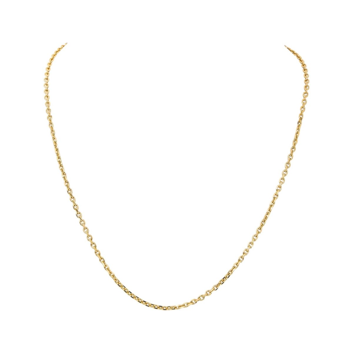 Collier Maille Forçat Or jaune - Castafiore