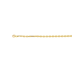 Collier maille Forçat Or jaune - Castafiore