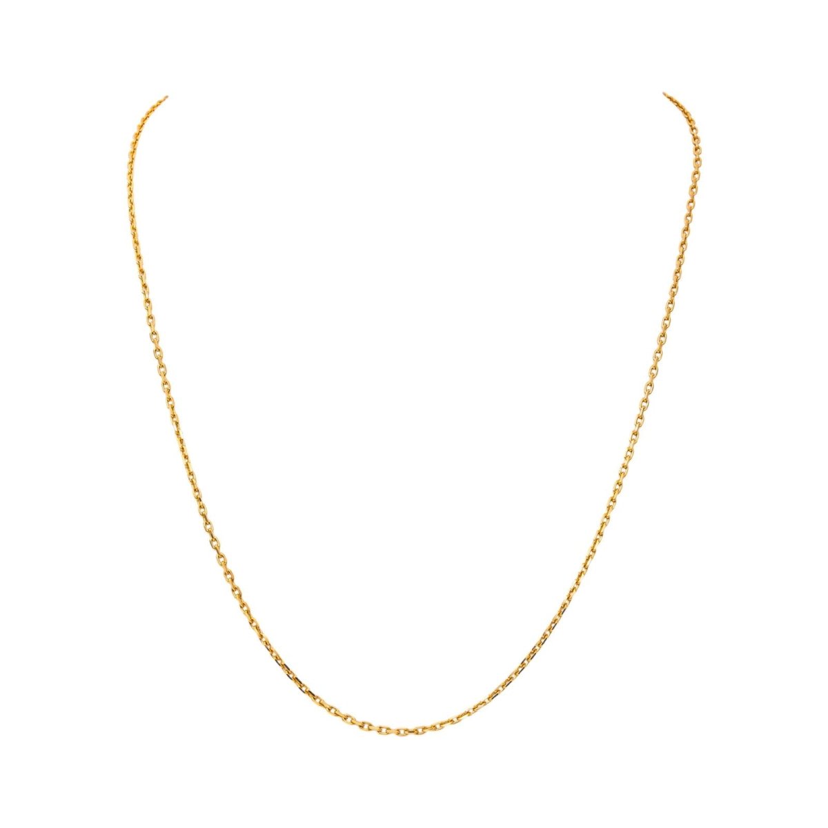 Collier Maille forçat Or jaune - Castafiore
