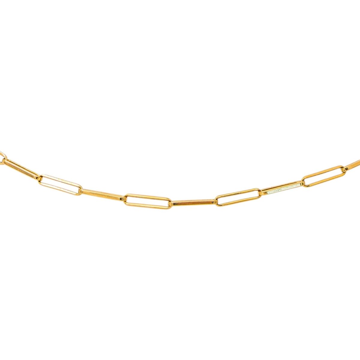 Collier Maille Forçat Or jaune - Castafiore