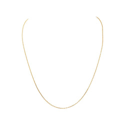 Collier Maille forçat Or jaune - Castafiore