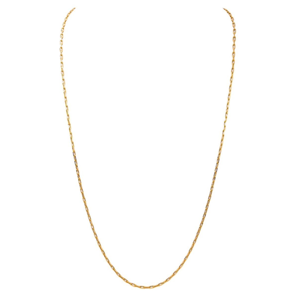 Collier Maille forçat Or jaune - Castafiore