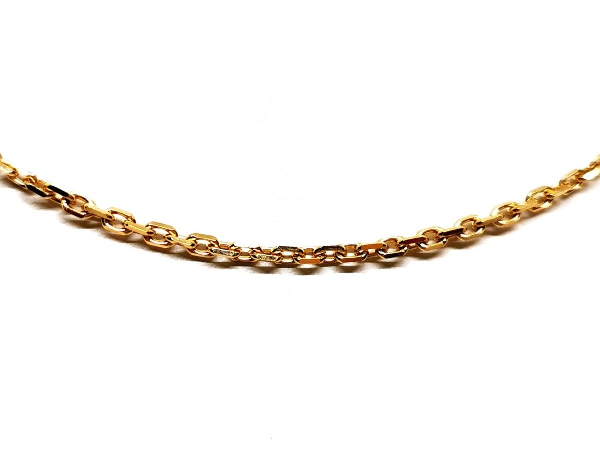 Collier Maille forçat Or jaune - Castafiore