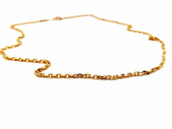 Collier Maille forçat Or jaune - Castafiore