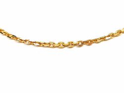 Collier Maille forçat Or jaune - Castafiore