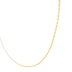 Collier Maille forçat Or jaune - Castafiore