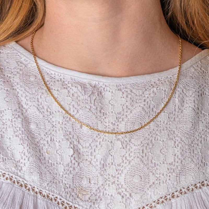 Collier Maille Forçat Or jaune - Castafiore