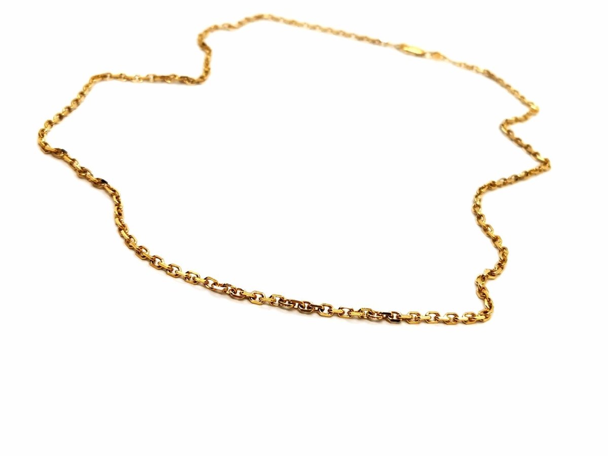 Collier Maille forçat Or jaune - Castafiore