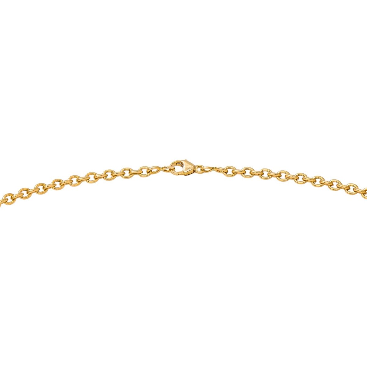 Collier Maille forçat Or jaune - Castafiore