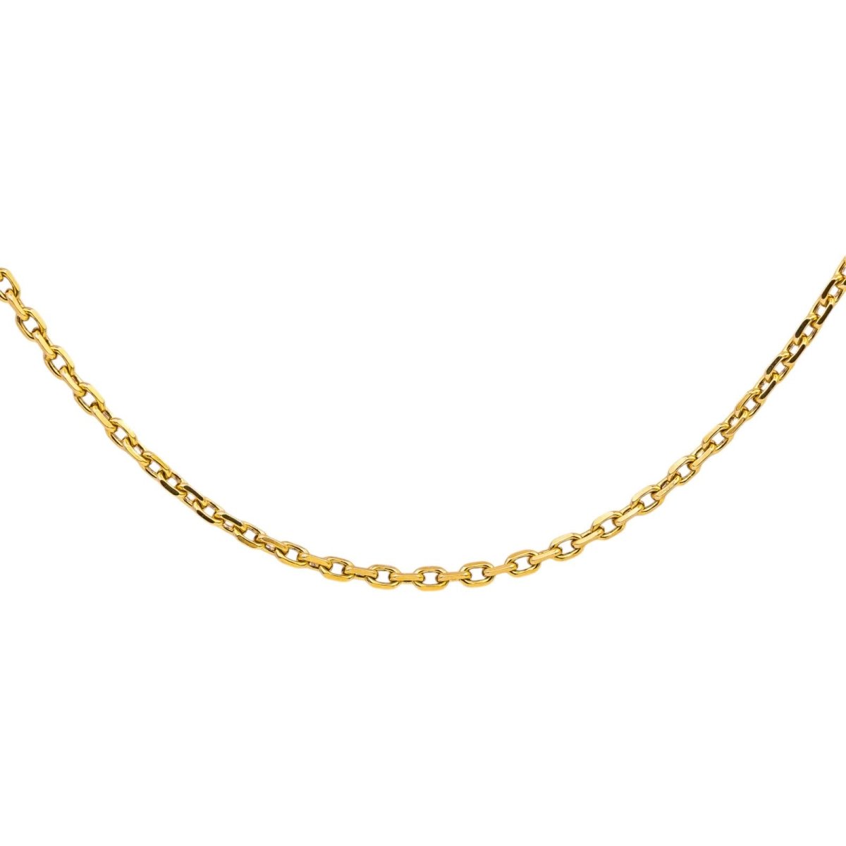 Collier Maille forçat Or jaune - Castafiore