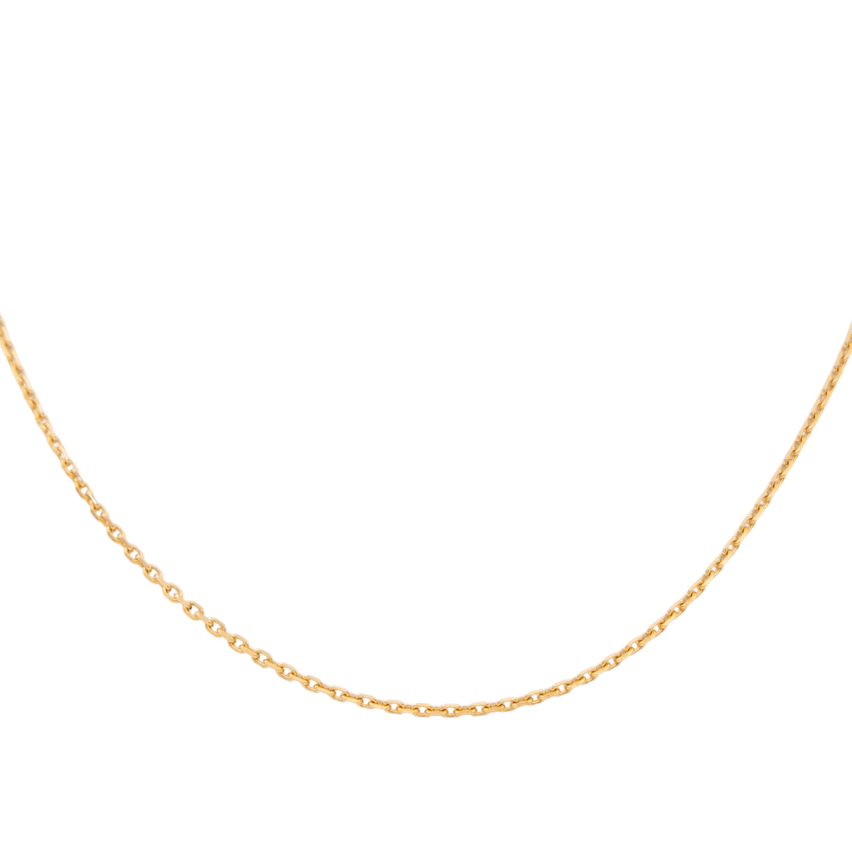 Collier Maille forçat Or jaune - Castafiore