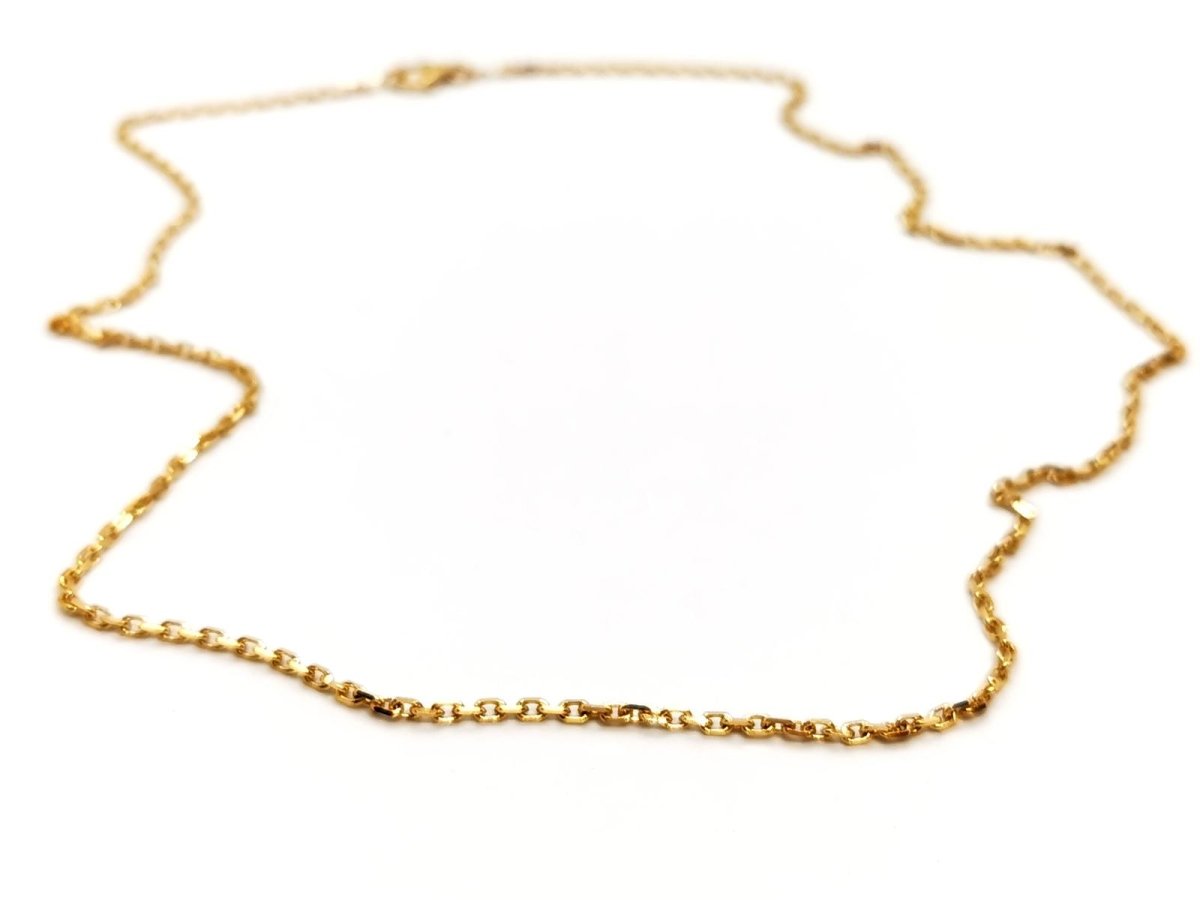 Collier Maille forçat Or jaune - Castafiore