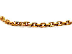 Collier Maille forçat Or jaune - Castafiore