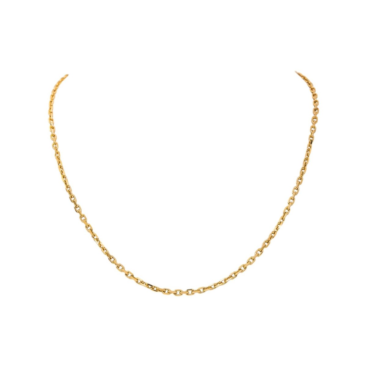 Collier Maille Forçat Or jaune - Castafiore