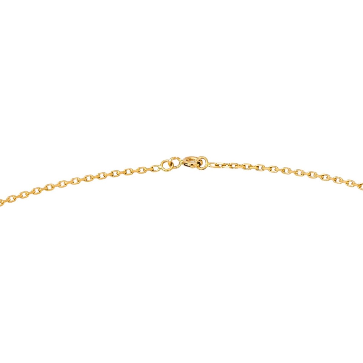 Collier maille Forçat Or jaune - Castafiore