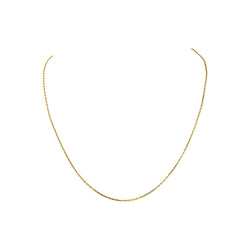 Collier maille Forçat Or jaune - Castafiore