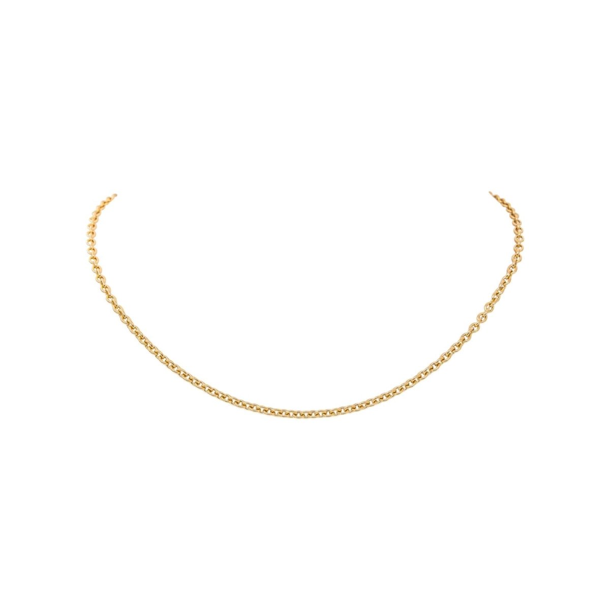 Collier Maille Forçat Or jaune - Castafiore