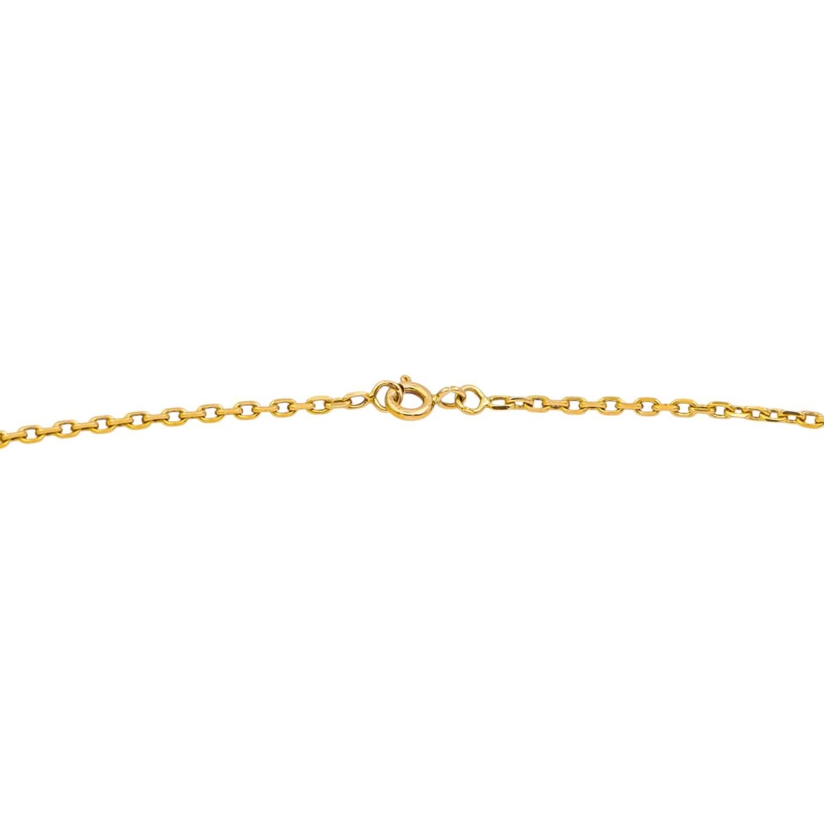 Collier Maille forçat Or jaune - Castafiore