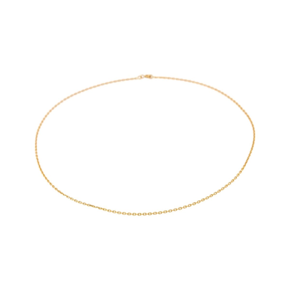 Collier maille Forçat Or jaune - Castafiore