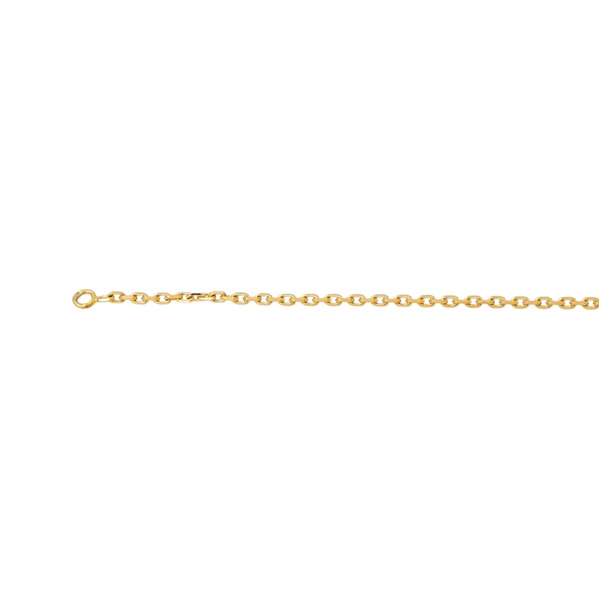 Collier maille Forçat Or jaune - Castafiore