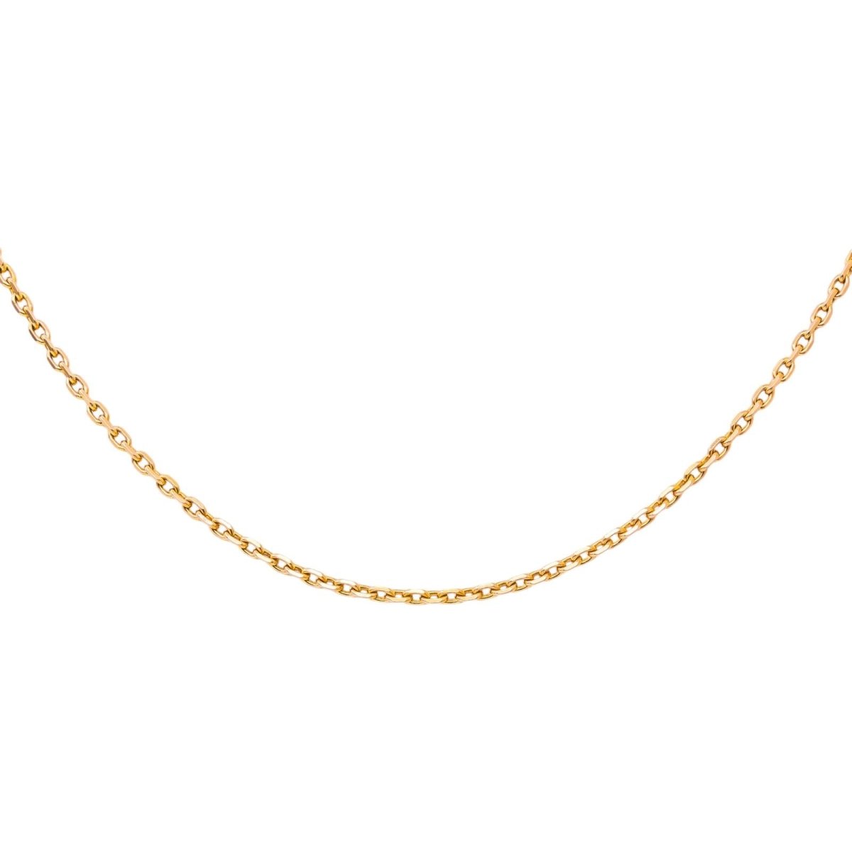 Collier Maille forçat Or rose - Castafiore