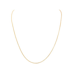 Collier Maille forçat Or rose - Castafiore
