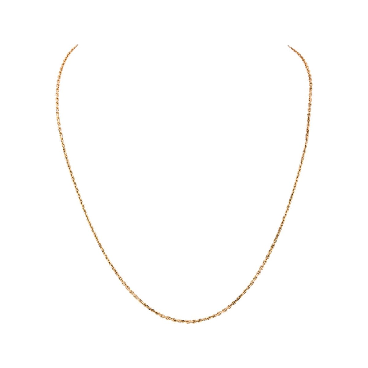 Collier Maille Forçat Or rose - Castafiore