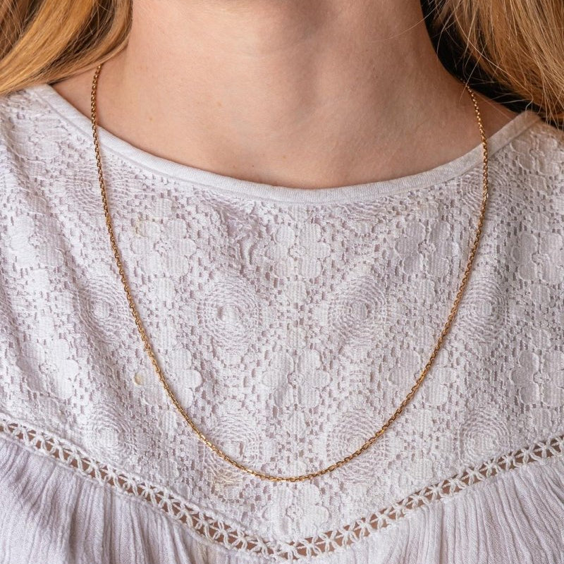 Collier Maille Forçat Or rose - Castafiore