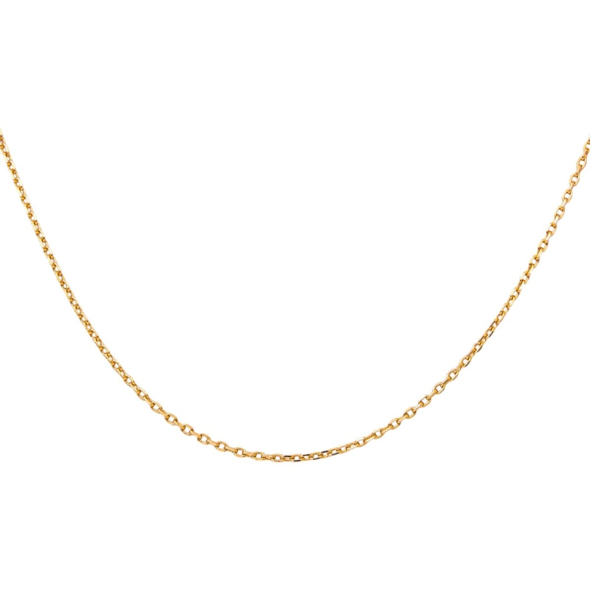 Collier Maille forçat Or rose - Castafiore