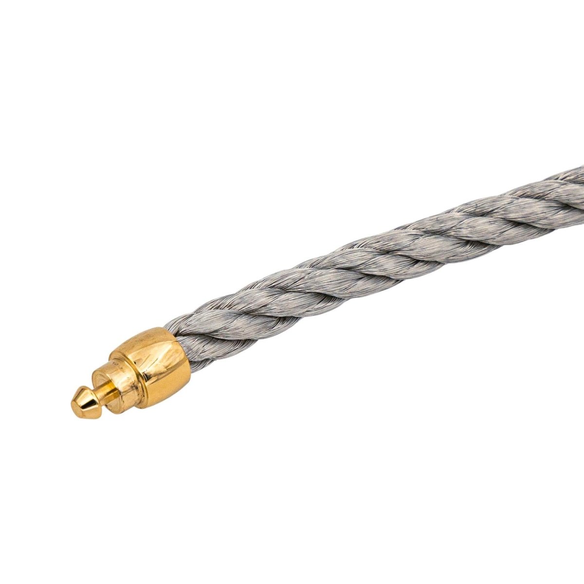 Collier Maille FRED "Force 10" en or jaune et acier - Castafiore