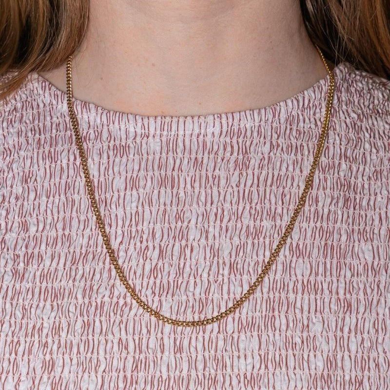 Collier Maille gourmette Or jaune - Castafiore