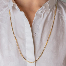 Collier Maille gourmette Or jaune - Castafiore