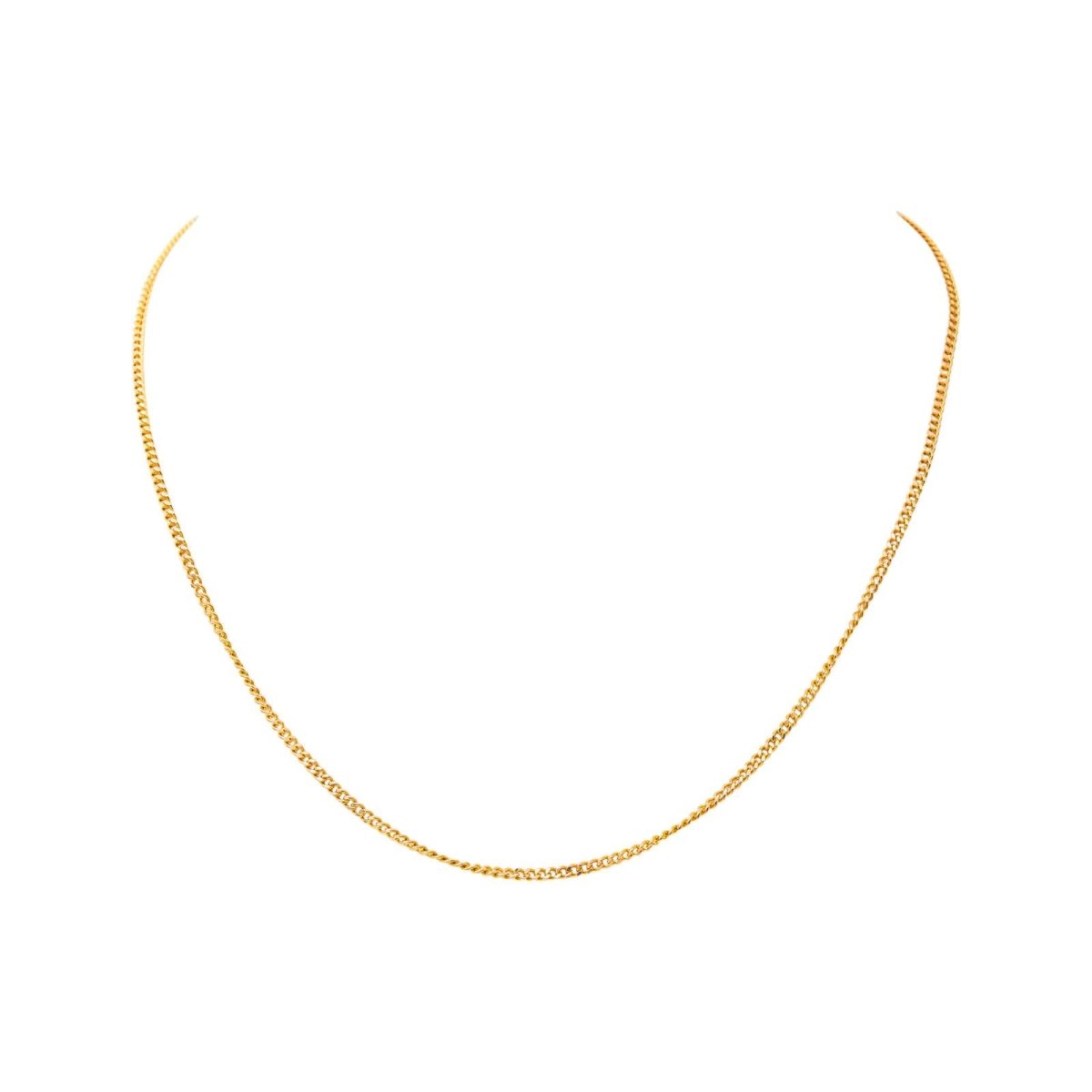 Collier Maille gourmette Or rose - Castafiore
