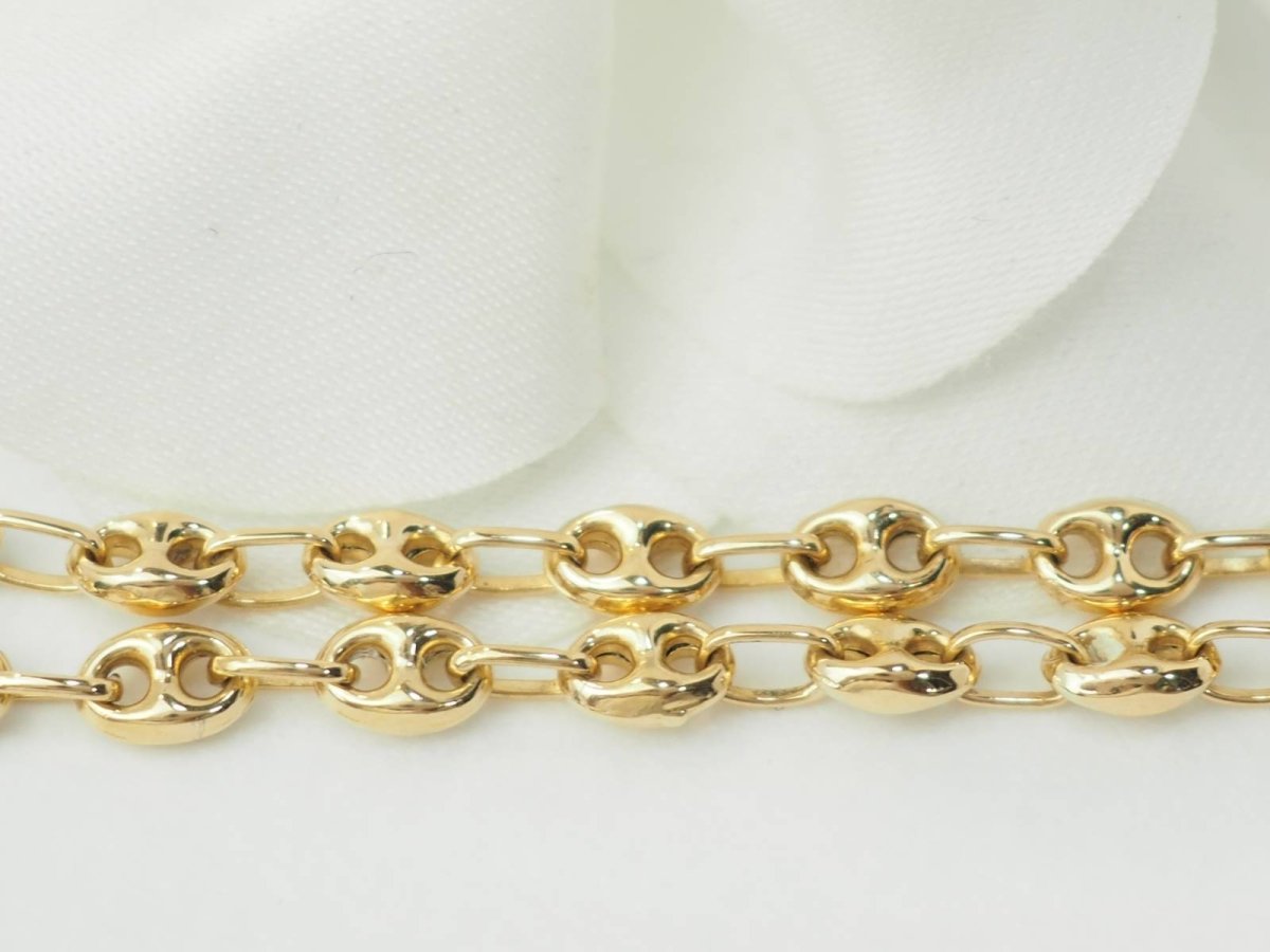 Collier maille grain de café - Castafiore