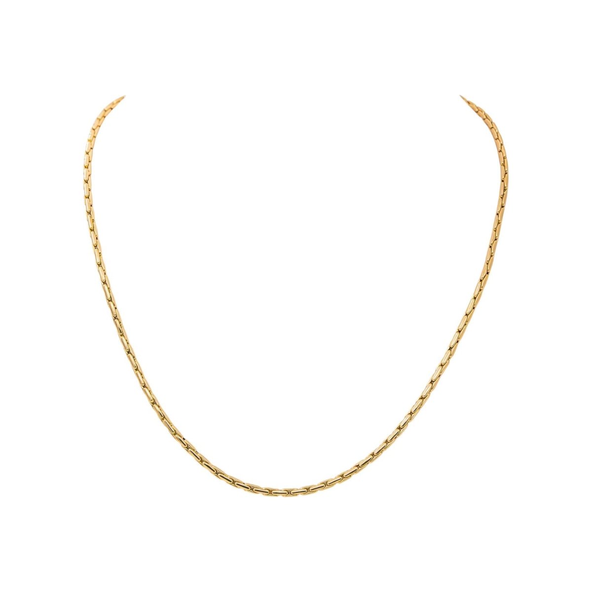 Collier Maille Grain de riz Or jaune - Castafiore