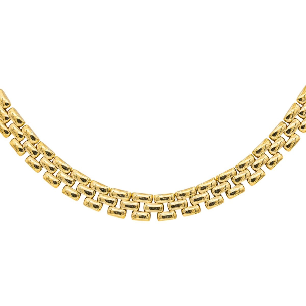 Collier Maille grain de riz Or jaune - Castafiore