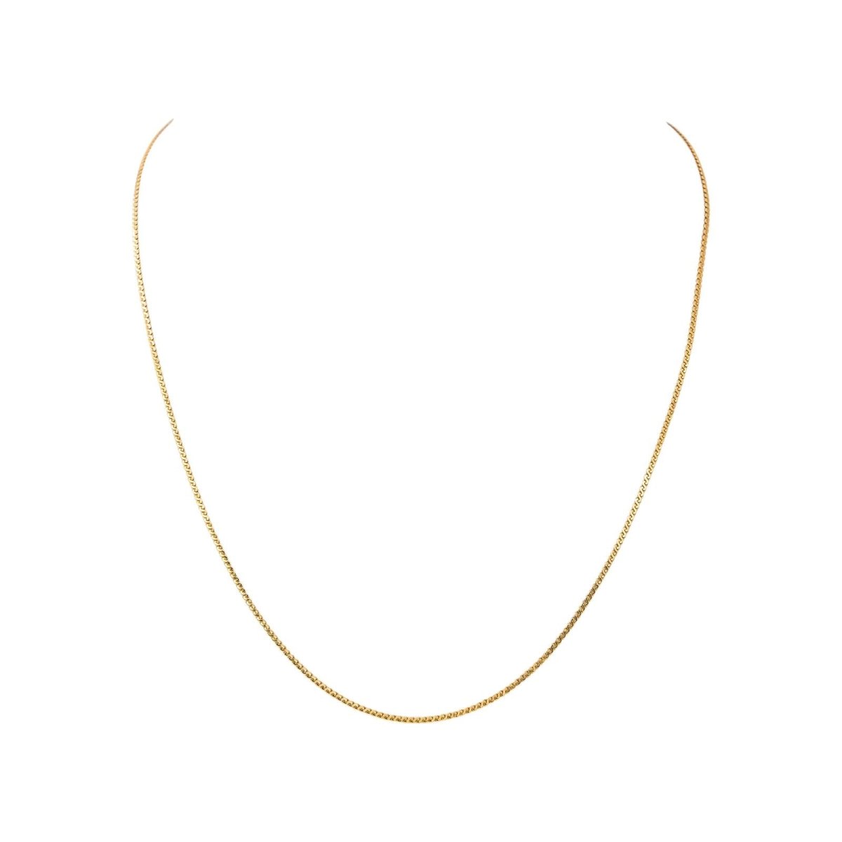 Collier Maille haricot Or jaune - Castafiore