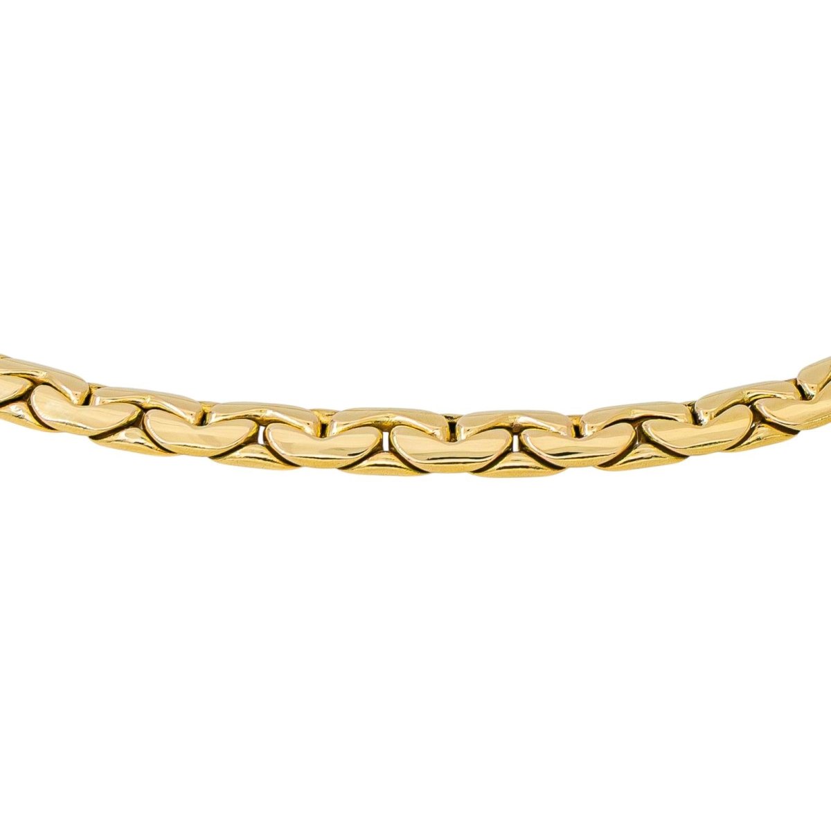Collier Maille haricot Or jaune - Castafiore
