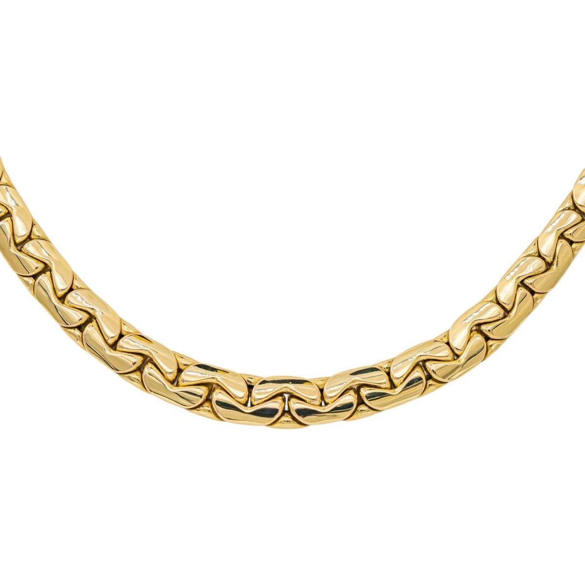 Collier Maille haricot Or jaune - Castafiore
