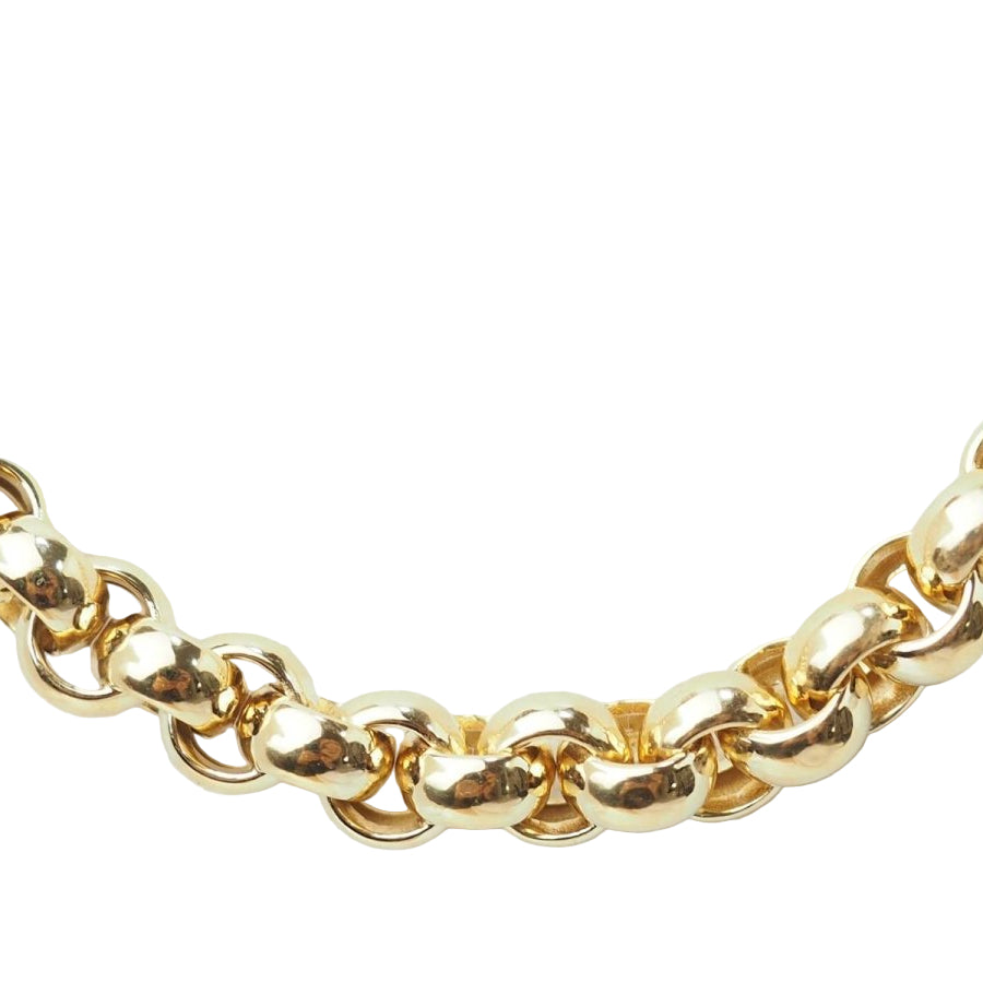 Collier maille jaseron en or jaune - Castafiore