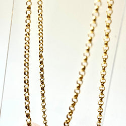 Collier maille jaseron en or jaune - Castafiore
