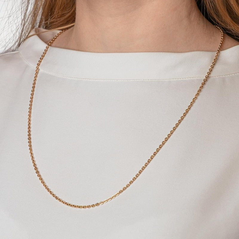 Collier Maille jaseron Or rose - Castafiore